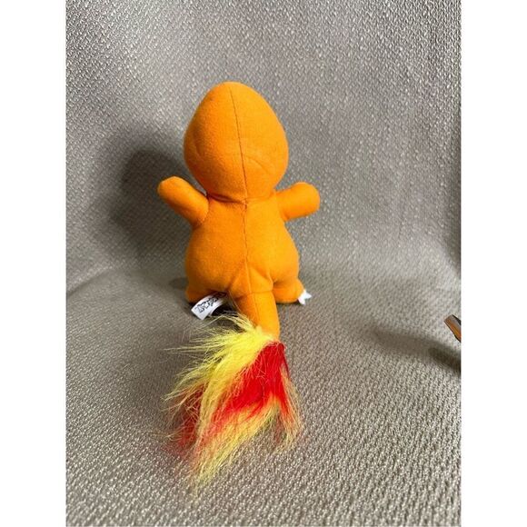 Pokemon CHARMANDER Stuffed Animal Plush Toy Factory 2017 Orange Fire 6.5” - Picture 5 of 10